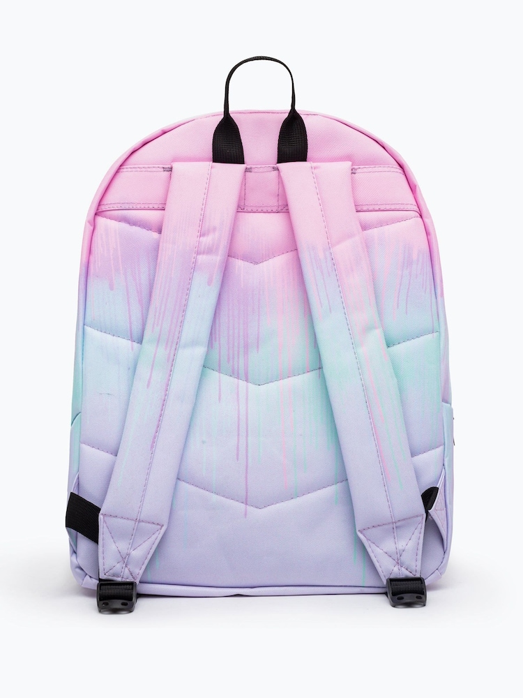 Hype. Purple Pastel Drip Backpack - Image 2 of 7