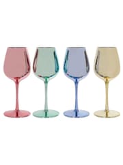 Maison by Premier Mimo Wine Glasses Multi-Colour Set of 4 - Image 2 of 3