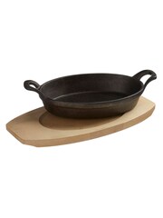 Interiors by Premier Black Cast Iron Serving Dish - Image 4 of 4