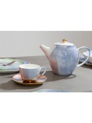 Maison by Premier Colour Of Paradise Teapot Hand Painted Porcelain - Image 1 of 4