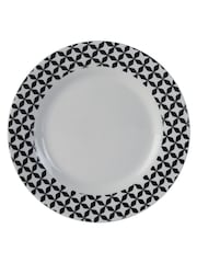 Interiors by Premier 12 Piece White Avie Windmill Dinner Set - Image 3 of 4
