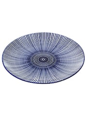 Interiors by Premier Blue/White Maya Dinner Set - Image 3 of 4