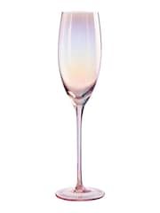 Maison by Premier Pink Champagne Flutes Frosted Deco Champagne Glass - Image 2 of 3