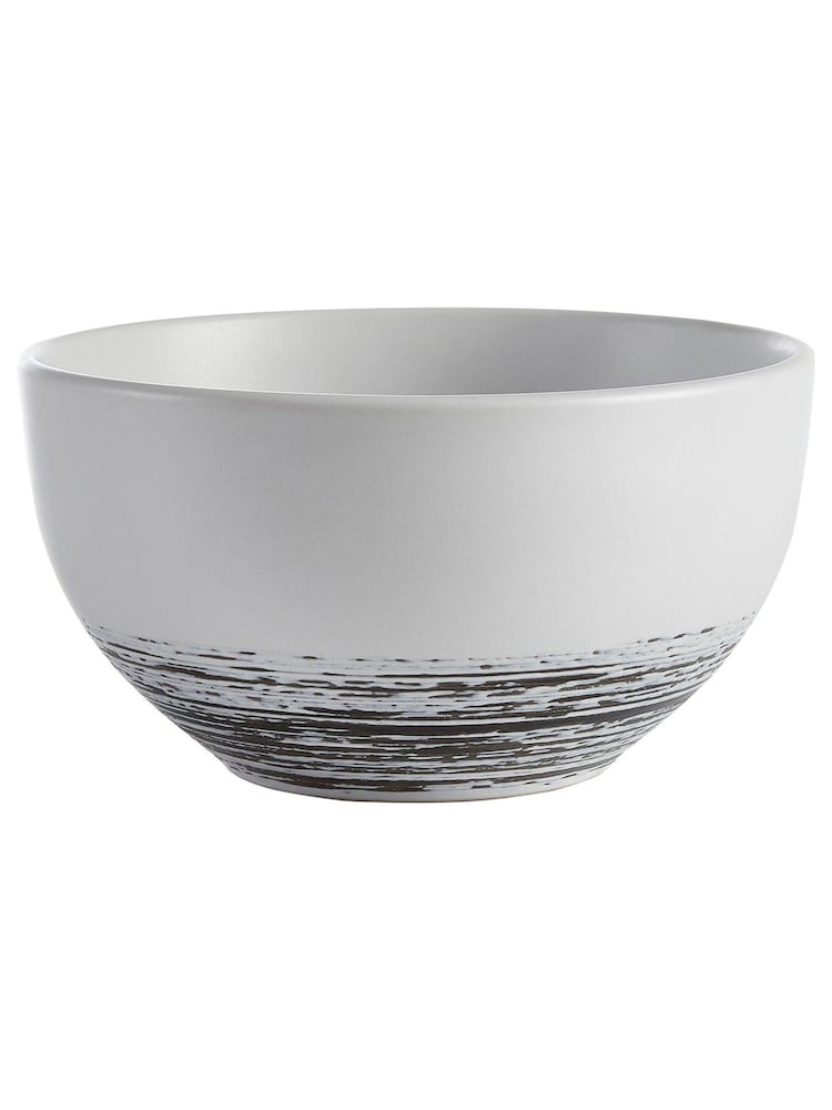 Maison by Premier 12 Piece Black Middag Stoneware Dinner Set - Image 4 of 4