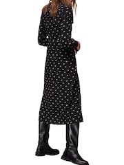 Whistles Izzy Black Horseshoe Collar Dress - Image 2 of 3