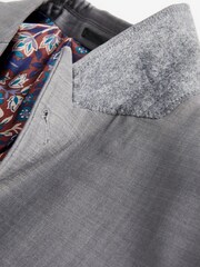 Grau - Schmale Passform - Cutaway aus Wolle in Slim Fit: Hose - Bild 8 von 10