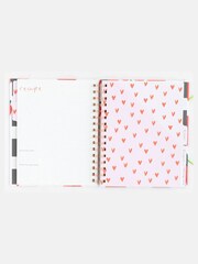Caroline Gardner Red Strawberry Heart Food Journal - Image 3 of 4