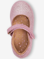 Pink Glitter Wide Fit (G) Mary Jane Occasion Shoes - Image 3 of 4