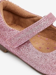 Pink Glitter Wide Fit (G) Mary Jane Occasion Shoes - Image 4 of 4