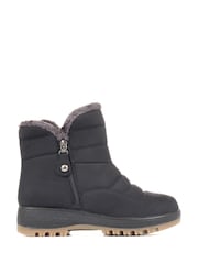 Pavers Black Shower Proof Padded Boots - Image 1 of 5