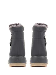 Pavers Black Shower Proof Padded Boots - Image 2 of 5