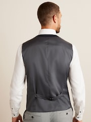 Navy Blue Double Breasted Wool Blend Morning Suit Waistcoat - Image 3 of 10