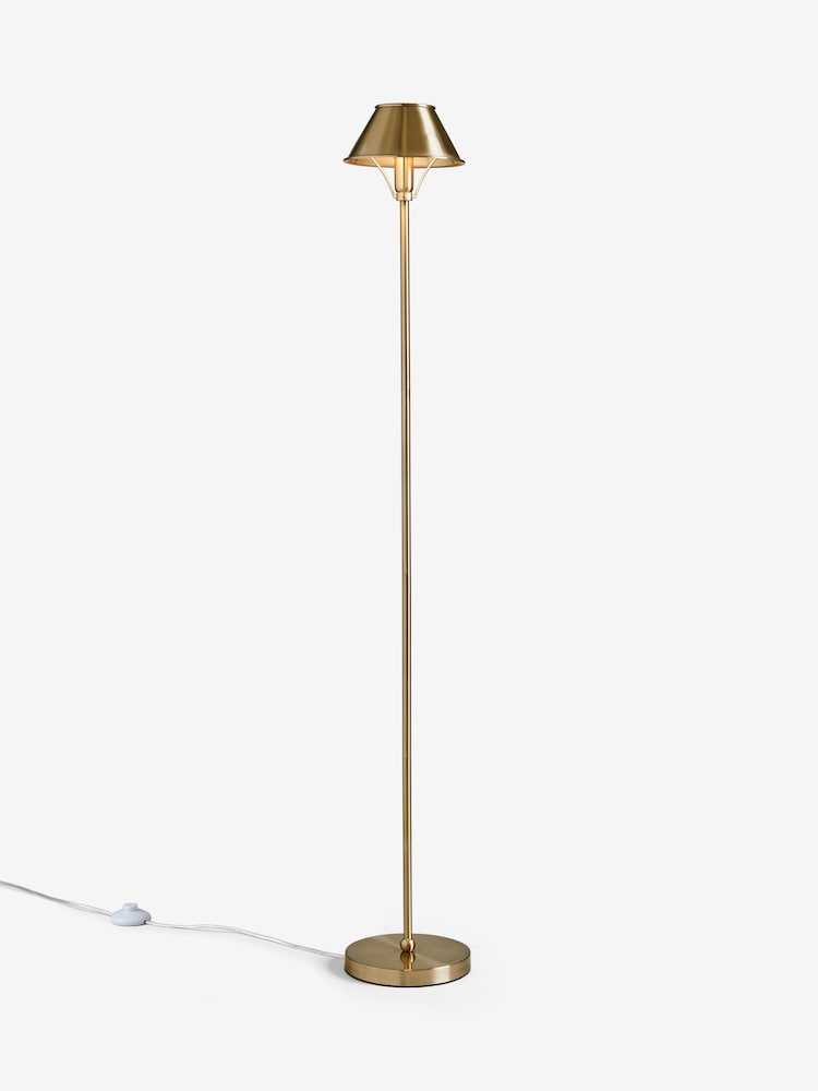 Brass Hector Floor Lamp - Image 5 of 5