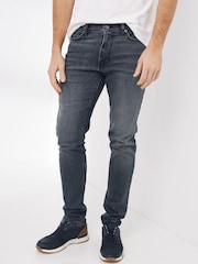 FatFace Grey Lean Wash Jeans - Image 2 of 5