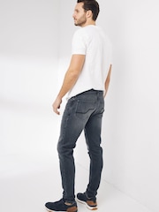 FatFace Grey Lean Wash Jeans - Image 3 of 5