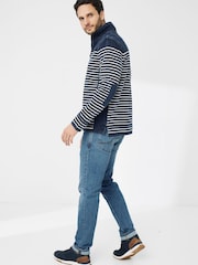 FatFace Blue Airlie Breton Sweat Top - Image 2 of 5
