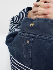 FatFace Blue Airlie Breton Sweat Top - Image 4 of 5