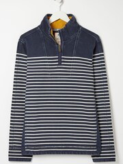 FatFace Blue Airlie Breton Sweat Top - Image 5 of 5
