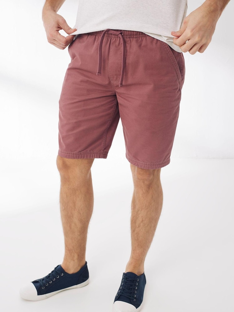 FatFace Pink Seaton Pull On Shorts - Image 1 of 4 FatFace Pink Seaton Pull On Shorts - Image 1 of 4