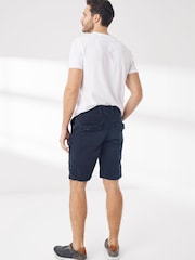 FatFace Blue Cove Flat Front Shorts - Image 2 of 4