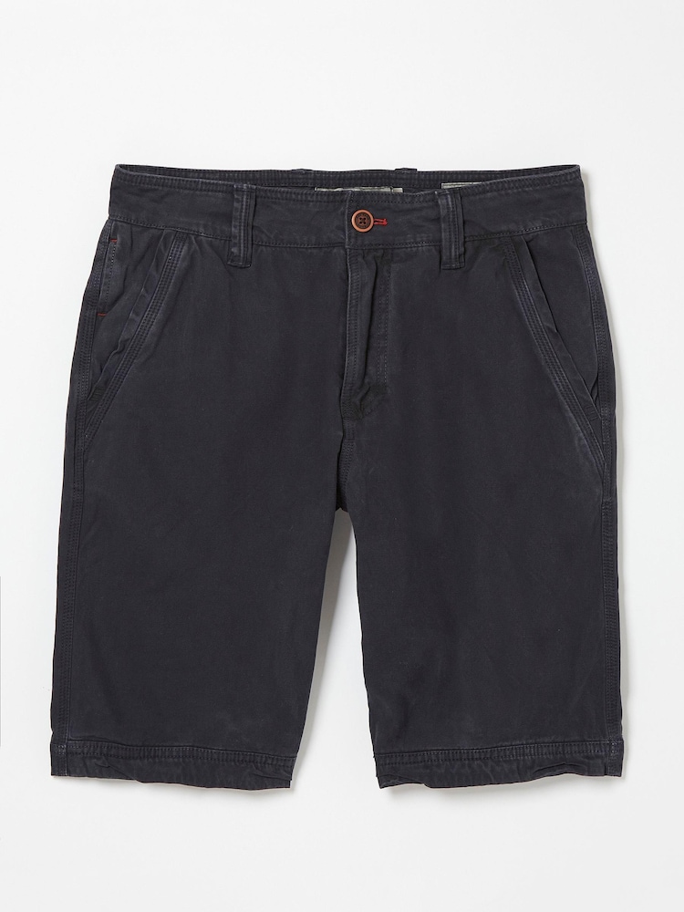 FatFace Blue Cove Flat Front Shorts - Image 4 of 4