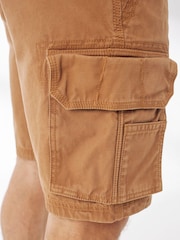 FatFace Brown Breakyard Cargo Shorts - Image 3 of 4
