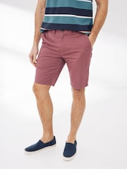 Fat Face Pink Mawes Stretch Chino Shorts - Image 1 of 3
