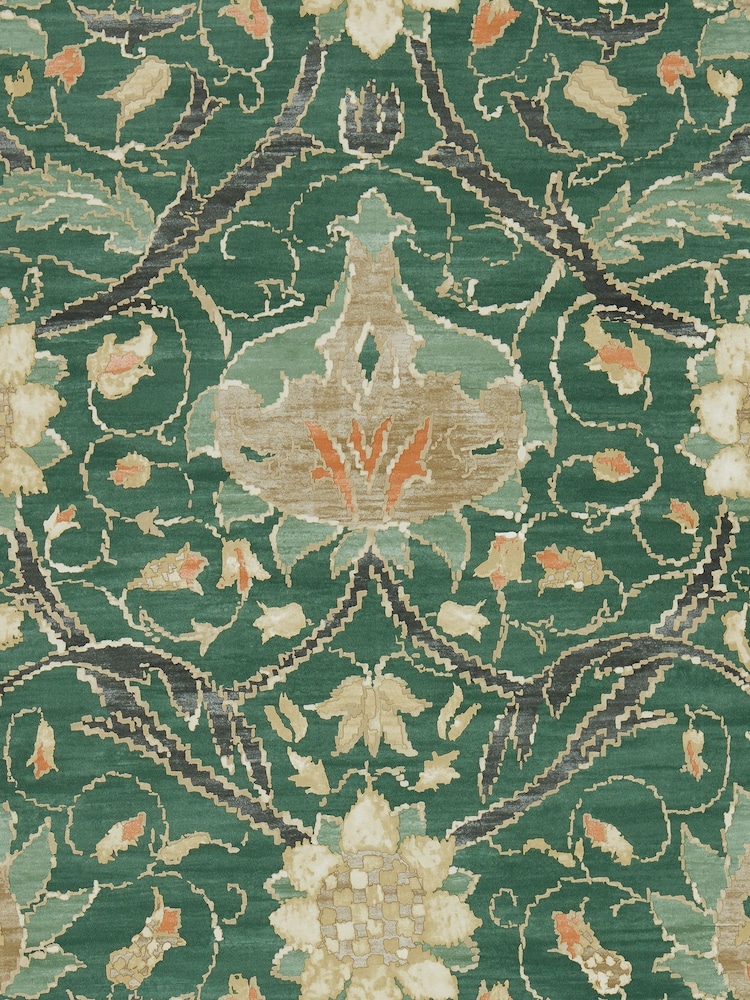 Morris & Co. Green Montreal 10.05M Wallpaper - Image 2 of 2