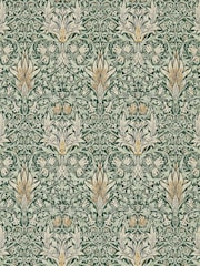Morris & Co. Green Snakeshead 10.05M Wallpaper - Image 1 of 1
