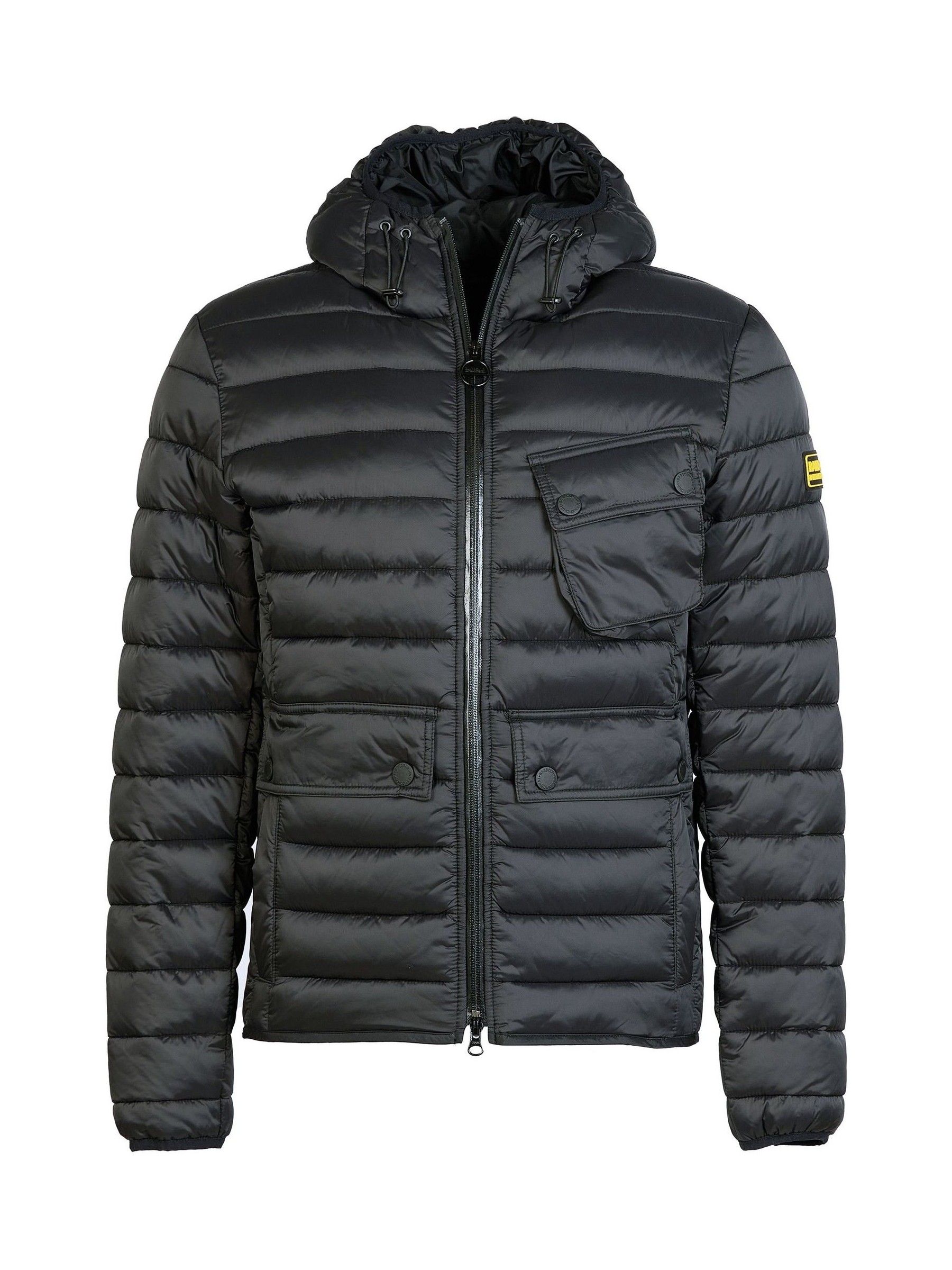 Buy Barbour International Racer Ouston Quilted Hooded Jacket from Next Australia