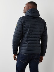 Barbour® International Racer Ouston Quilted Hooded Jacket - Image 3 of 11