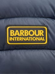 Barbour® International Racer Ouston Quilted Hooded Jacket - Image 10 of 11