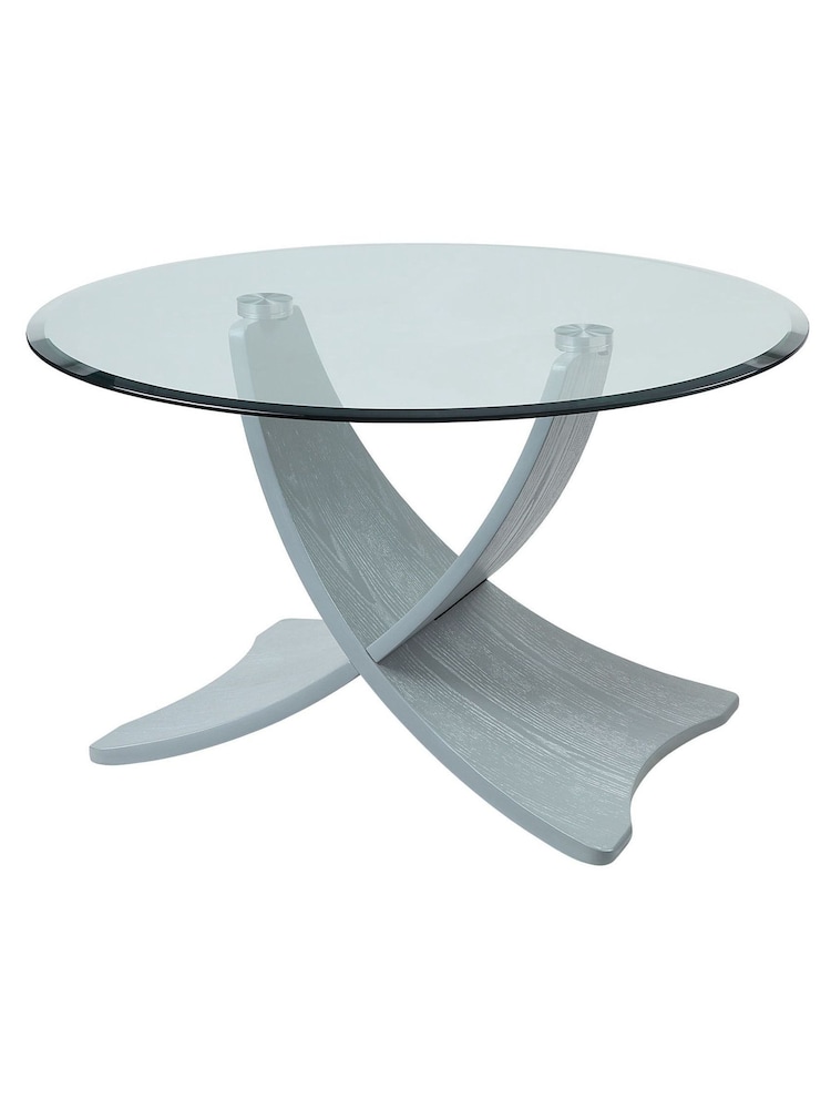 Jual Grey Siena Round Coffee Table - Image 2 of 5 Jual Grey Siena Round Coffee Table - Image 2 of 5