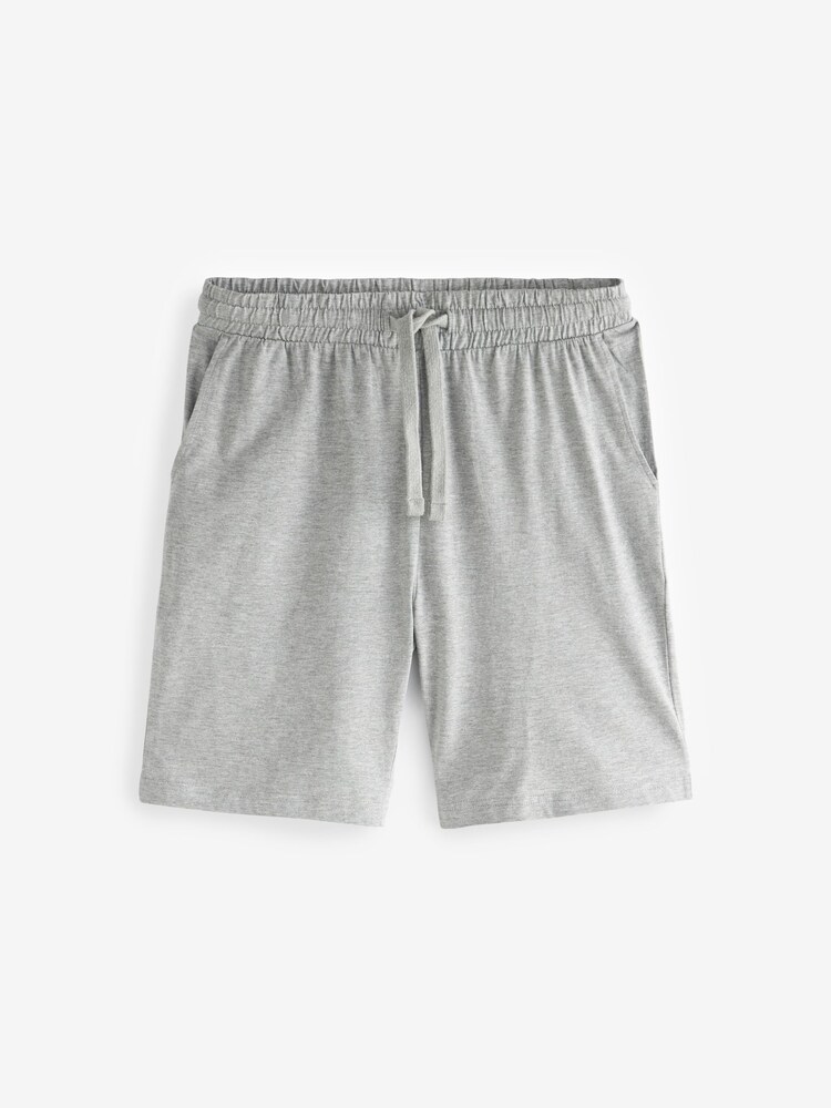 Black/Grey Shorts Pyjamas Set 2 Pack - Image 10 of 11