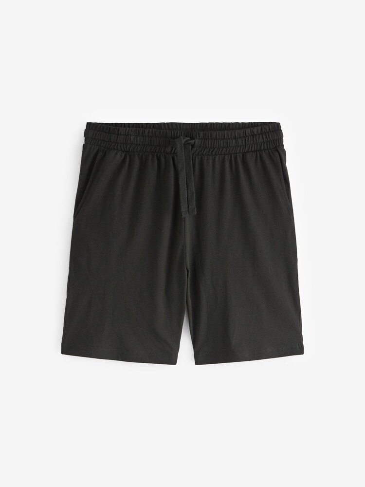 Black/Grey Shorts Pyjamas Set 2 Pack - Image 11 of 11