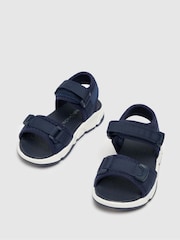 Schuh Blue Lean Sporty Touch Fastening Sandals - Image 4 of 4