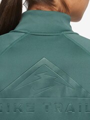 Nike Green Dri-FIT Element Trail Running Midlayer Top - Image 3 of 3