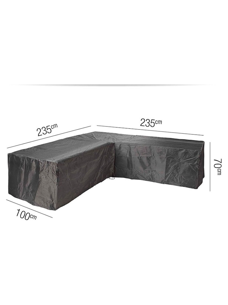 Aerocover Grey Lounge Set L-Shape 235 x 235 x 100 x 70 - Image 1 of 4