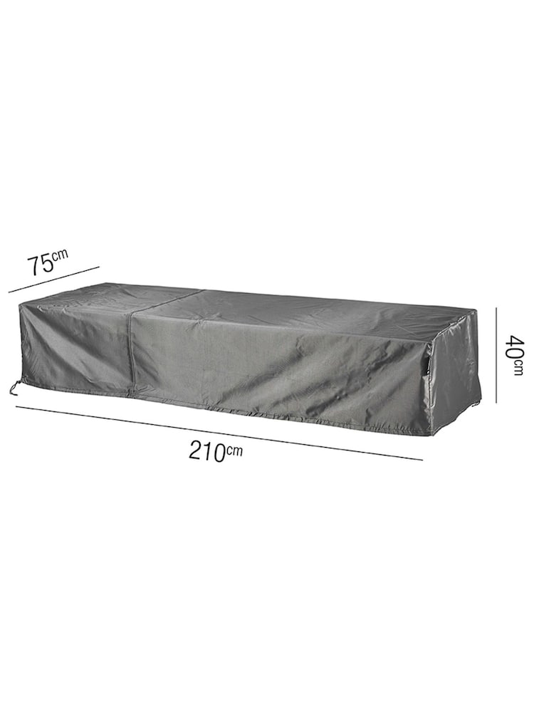 Aerocover Grey Loungebed 210x75x40cm high - Image 1 of 4