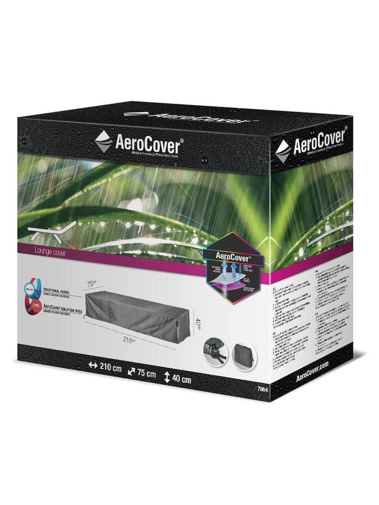 Aerocover Grey Loungebed 210x75x40cm high - Image 2 of 4