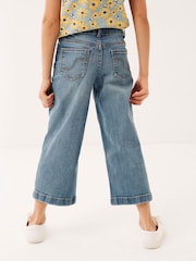 FatFace Blue Wide Leg Jeans - Image 2 of 4