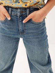 FatFace Blue Wide Leg Jeans - Image 3 of 4
