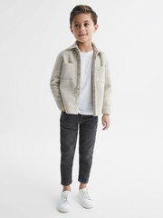 Reiss Washed Black Harbour Reiss Harbour Jr BLA - Image 3 of 6