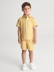 Reiss Lemon Max Junior Short Sleeve Shirt - Image 3 of 7