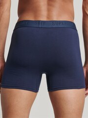 modra - Superdry Bokserji iz organskega bombaža 3 paket - Slika 2 iz 4