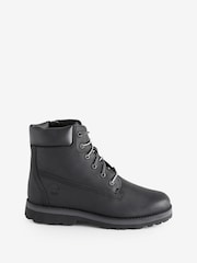 Timberland Kids Black Courma Traditional Six-Inch Boots - Image 2 of 6