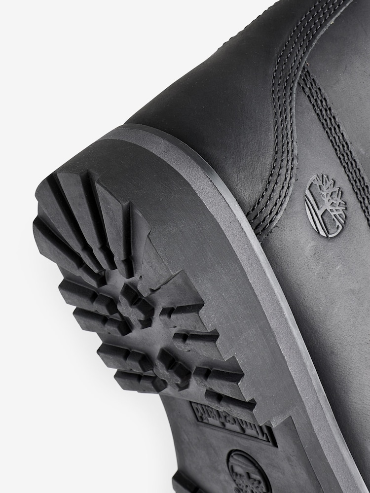 Timberland Kids Black Courma Traditional Six-Inch Boots - Image 4 of 6