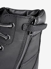Timberland Kids Black Courma Traditional Six-Inch Boots - Image 6 of 6