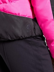 Pink Dare 2b x Next Eventual Hooded Puffer Jacket - Image 8 of 10