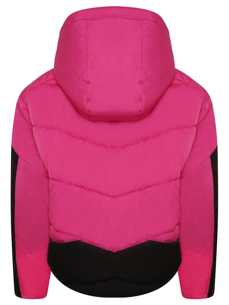 Pink Dare 2b x Next Eventual Hooded Puffer Jacket - Image 10 of 10